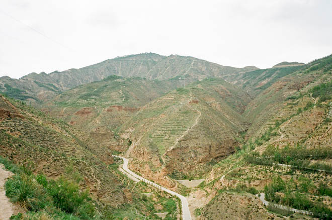 valleys north of Xining