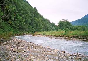 Kyafar-Agur river