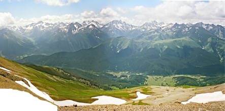 The Main Caucasus range
