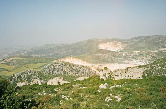 view from Mt. Silpius to east