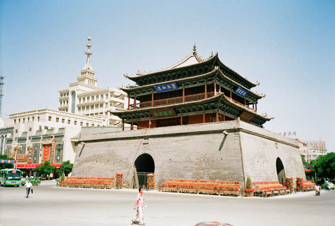 Drum Tower of Zhangye