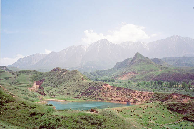 Qilan Shan range