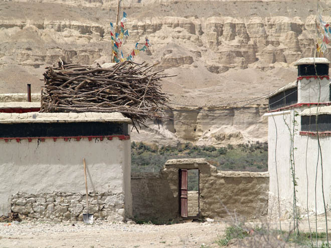 tibetan village in Sutlej valley