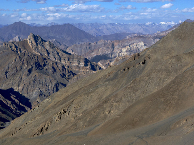 view to the Ladakh side