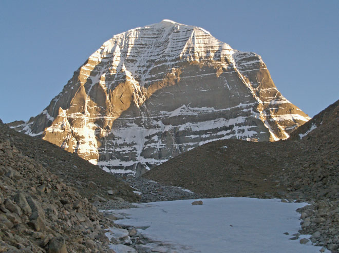 northern face of Mt. Kailas