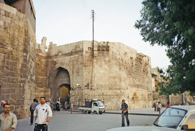 ancient Antiochean Gates leading to the Market area