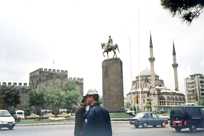 the central square of Kayseri