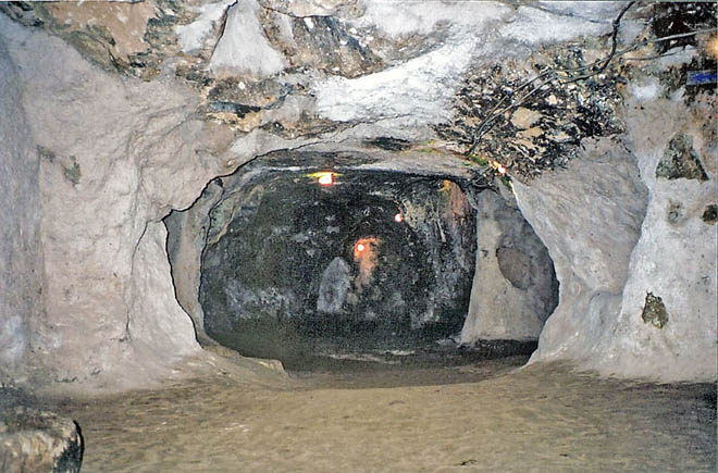 a large cave room at Derinkuyu