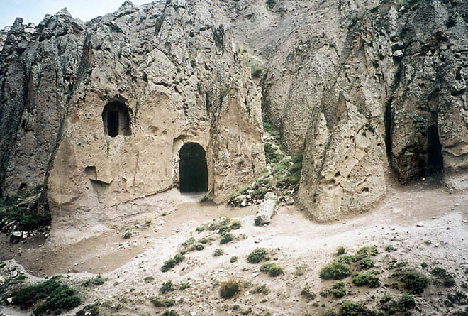 cave church near Guzeloz village
