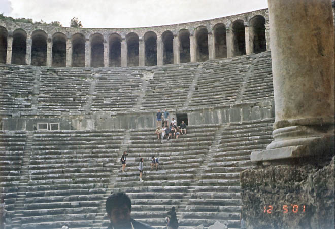 Roman theatre at Aspendos