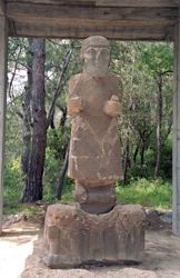 statue of Baal at Karatepe museum