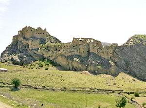 well-preserved medieval fortress called Yeni Kale