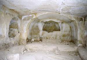cave church next to Zeugma access road
