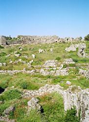 ancient ruins at Side