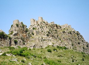 Snake Castle from the end of access road