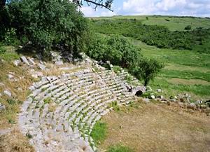 ancient theater at Hierapolis-Kastabala