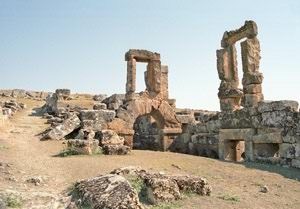 ruins of the so-called City of the Prophet Shuayb (identified with Jethro)
