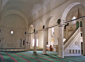 Salah ad-Din moscue rebuid from a church
