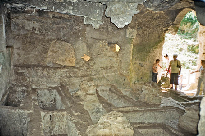 Besikli cave necropolis
