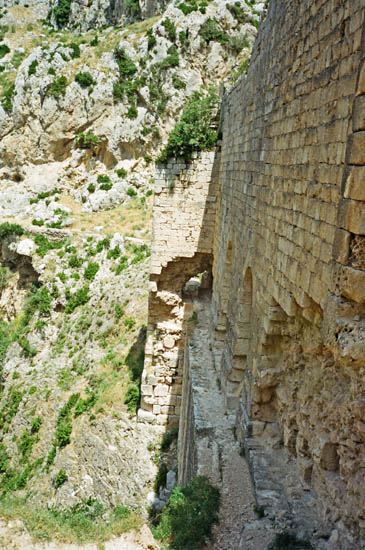 Demirkapi (the Iron Gate) from an access road