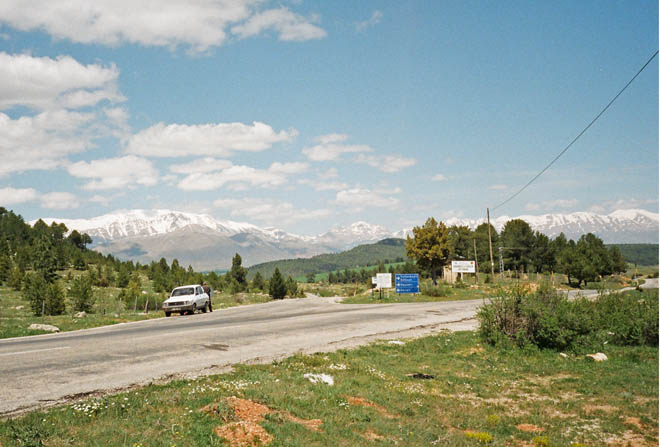 Junction from Develi to road 815 Pinarbasi - Saimbeyli - Kozan