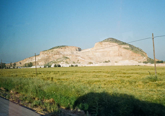 Monstrous quarry near Osmaniye