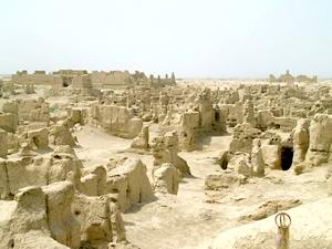 Jiaohe: city ruins