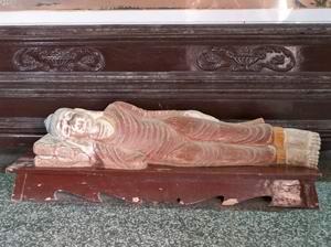 sleeping Budda in the Pagoda temple